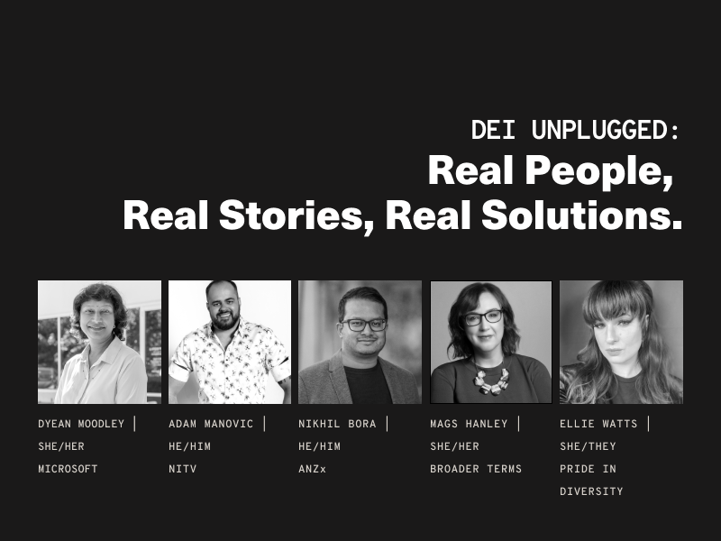 Watch on-demand recording: DEI Unplugged: Real People, Real Stories, Real Solutions