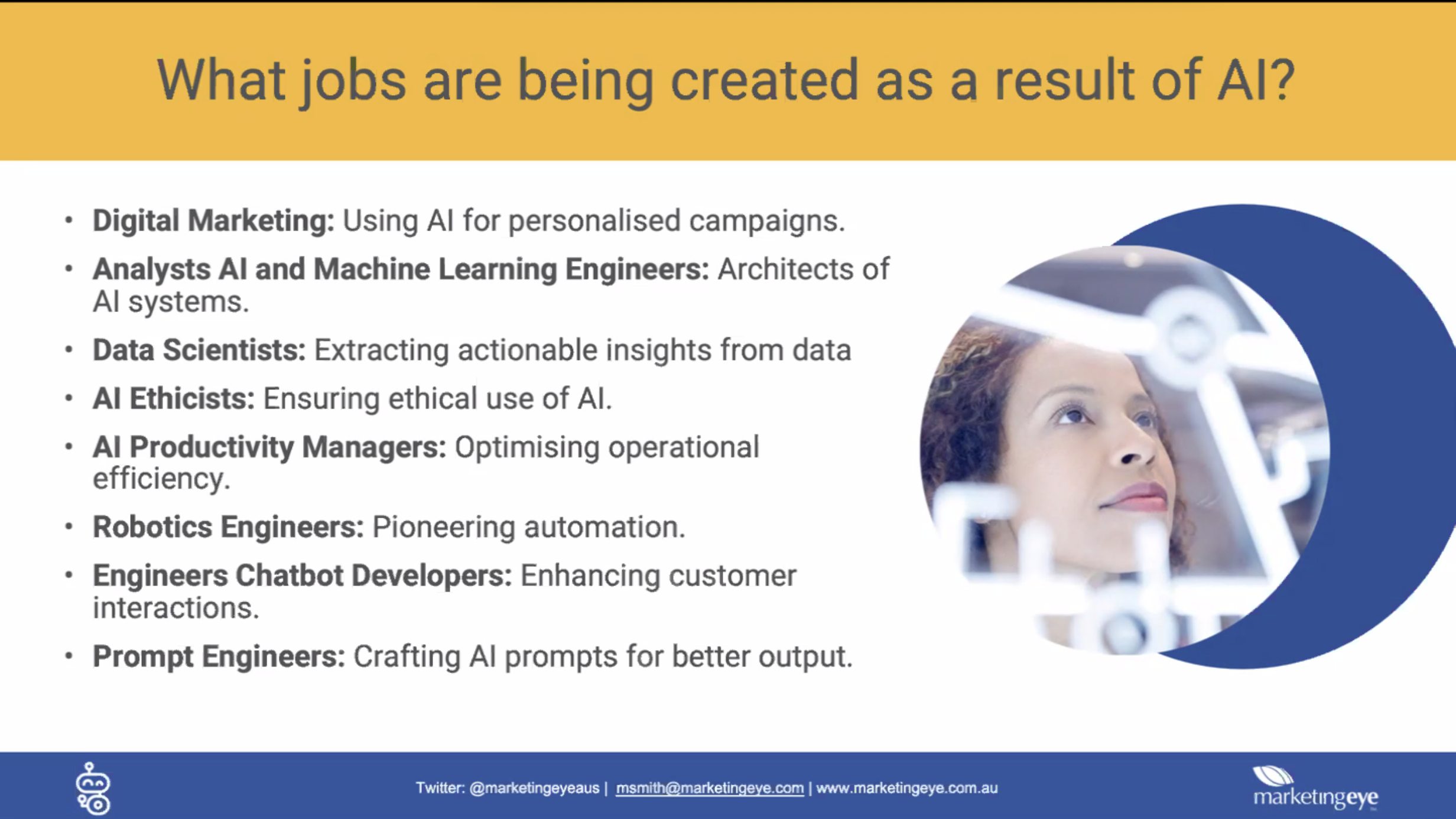 What jobs are being created as a result of AI